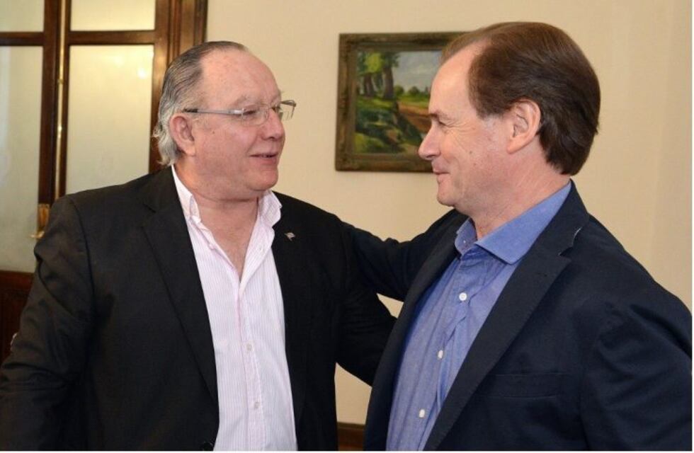 Con hondo pesar, Gustavo Bordet despidió al intendente de Gualeguay