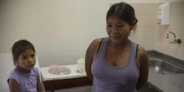 Operaron del corazón a una niña mbya\u002E (Foto: El Territorio)