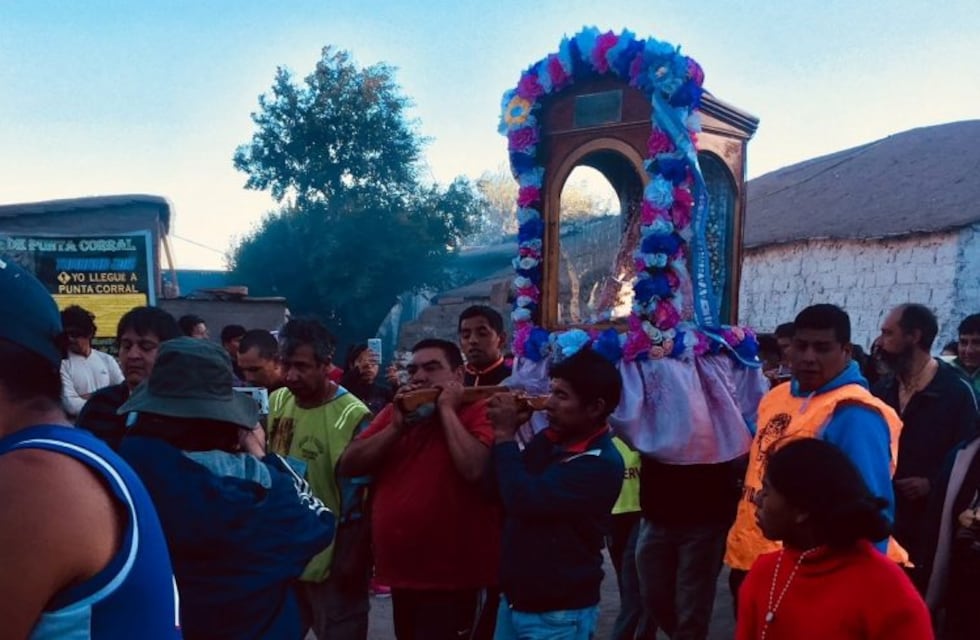 La Virgen de Punta Corral desciende hoy a Tumbaya