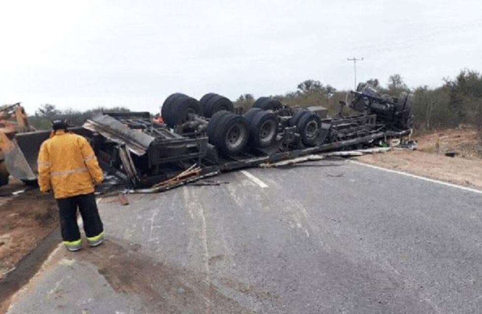 Un camionero de Realicó falleció en un accidente en el norte de Córdoba