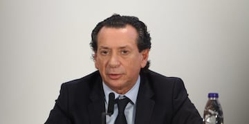 El ministro de Producción y Trabajo, Dante Sica, habla durante una rueda de prensa en Buenos Aires (Argentina)\u002E Crédito: EFE/María Paulina Rodríguez\u002E