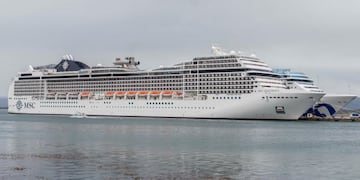MSC Magnífica en Ushuaia\u002E