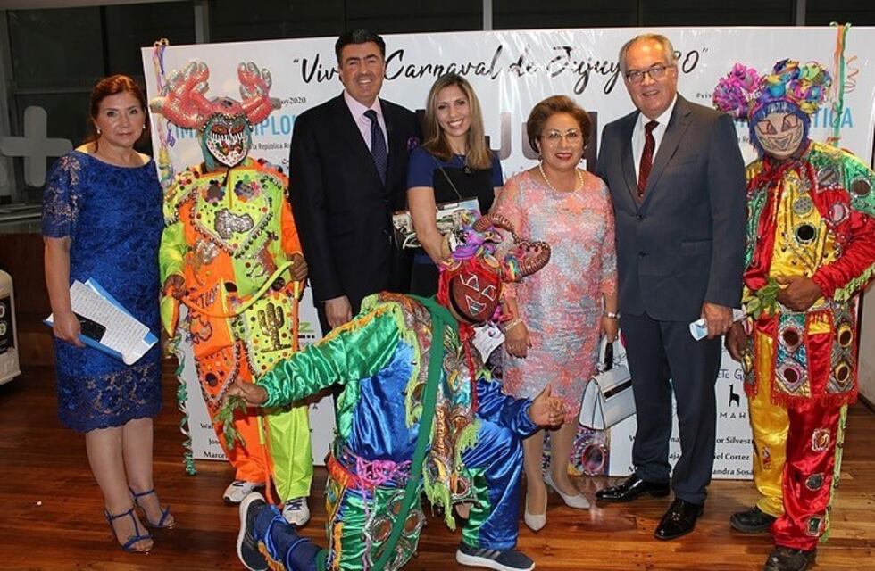 Presentaron el Carnaval de Jujuy 2020 a diplomáticos extranjeros