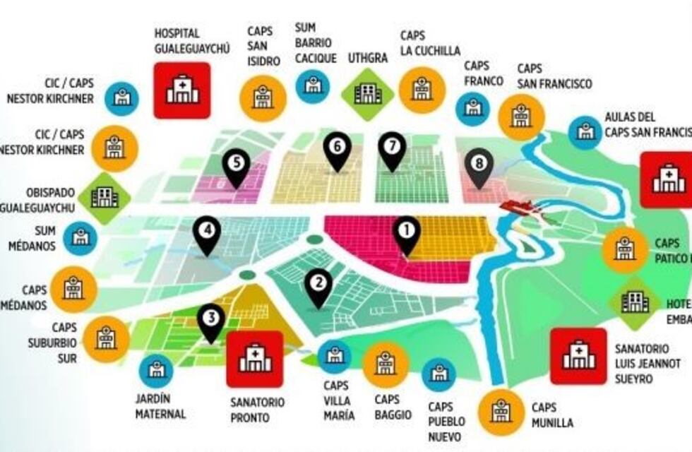 Los servicios de salud de Gualeguaychú se preparan para el pico de COVID-19