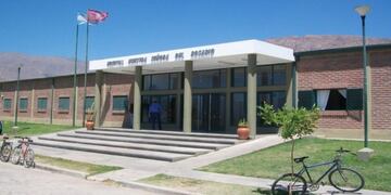 El hospital Nuestra Señora del Rosario en Cafayate, de donde se fugó un paciente con coronavirus (Web)