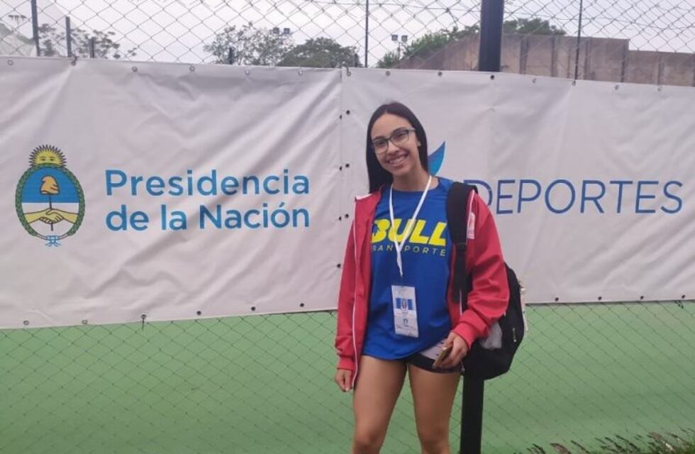 Valentina Pecchio participará en los Juegos Binacionales