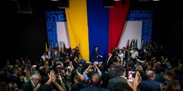 La Unión Europea sigue reconociendo a Guaidó como jefe del parlamento venezolano (EFE/ Miguel Gutiérrez)