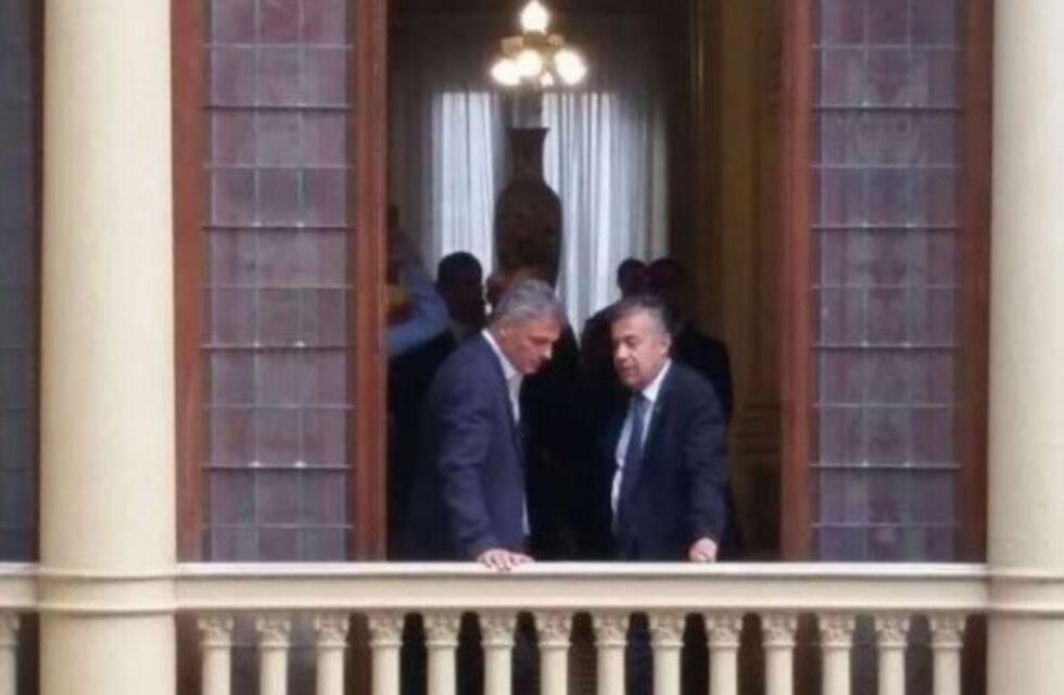 Impuesto al vino: Cornejo se retiró con cierto enojo