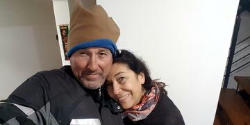 Pablo Barros y Cristina Araujo regresaron a Córdoba tras la cruzada por la donación de órganos\u002E