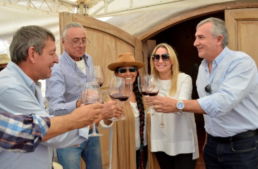 Bajo el sol de Maimará, celebraron la vendimia de extrema altura