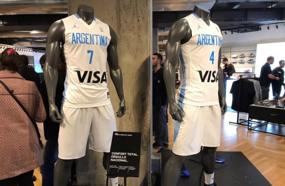 La Selección de básquet tiene nueva camiseta