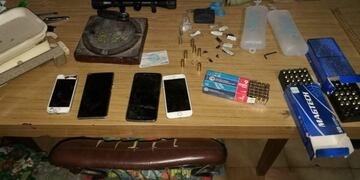 Allanamiento en Viedma (Foto: Policía de Río Negro)\u002E
