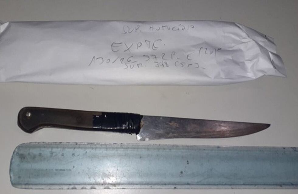 Mató de una puñalada a su padrastro después de discutir