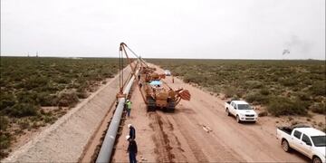 Inauguraron la obra del gasoducto en Vaca Muerta