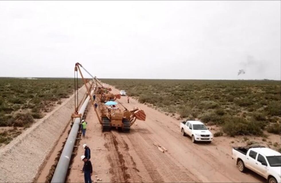 Inauguraron la obra del gasoducto en Vaca Muerta