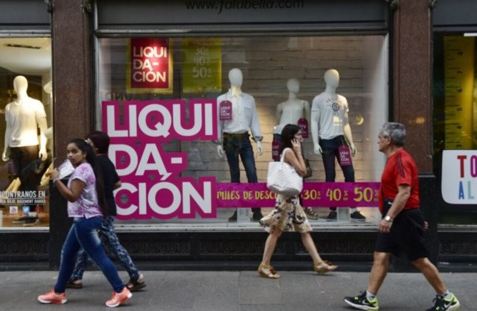 La facturación en locales rosarinos cayó 8,32 por ciento en diciembre