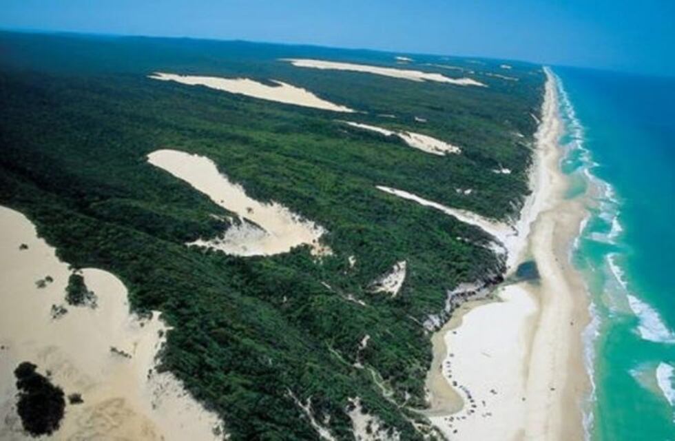 Fraser: la isla de arena más grande del mundo