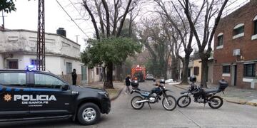 El incendio fatal se desencadenó en Moreno al 3300\u002E (Municipalidad de Rosario)