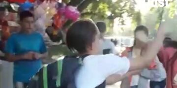 Fuerte pelea en una de las plazas más importantes de Mendoza