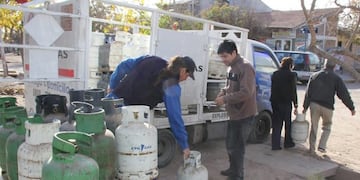 Garrafas subsidiadas en Luján