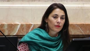 La senadora nacional, Lucila Crexell.