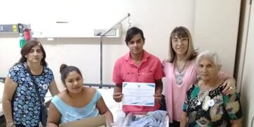 Entrega de regalos por el natalicio de San Martín de la Asociación Sanmartiniana de San Rafael