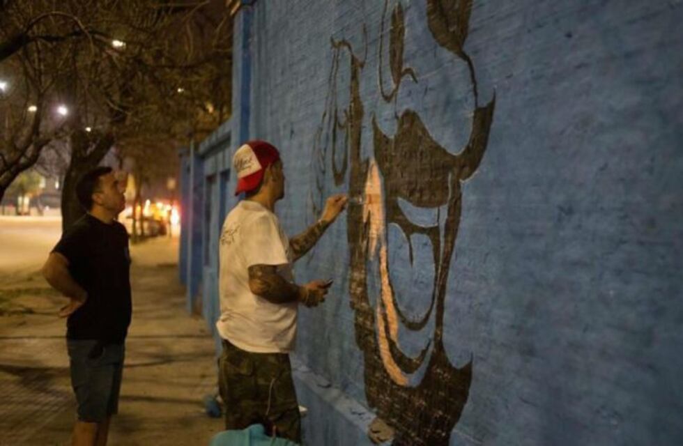 El plantel de Belgrano agradeció el apoyo y la realización del mural