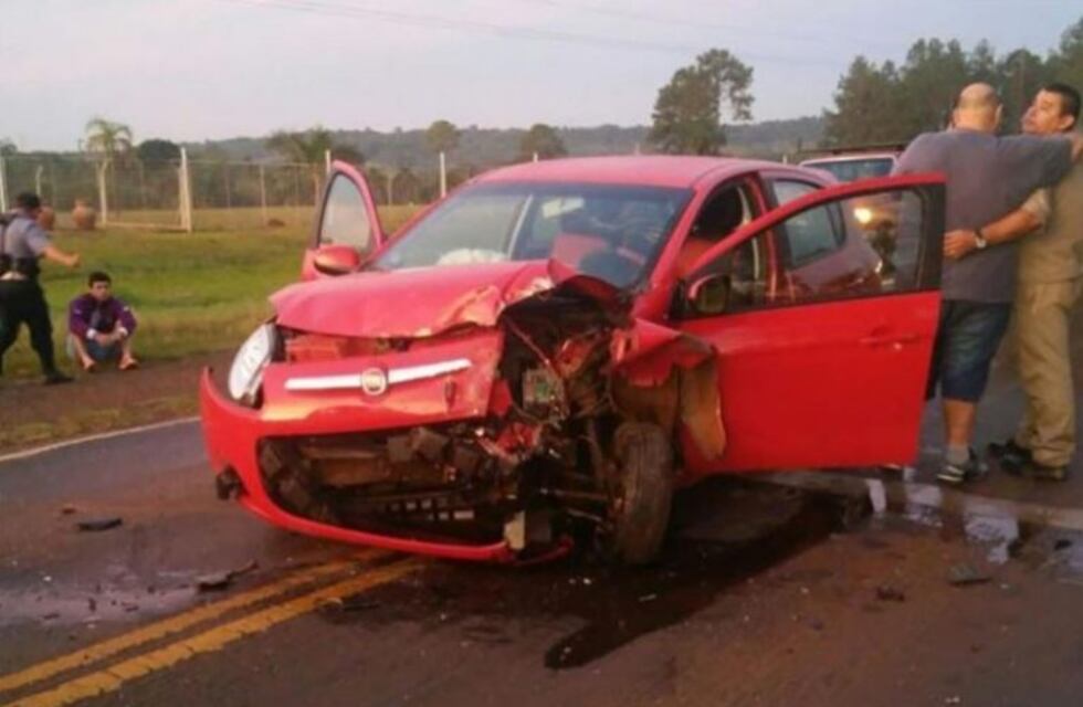 Santa Ana: un choque dejó tres heridos de gravedad