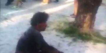 Así quedó el hombre tras la golpiza\u002E