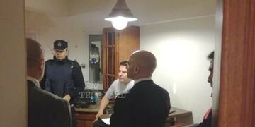 Momento de la detención de Gonzalo Carpintero\u002E