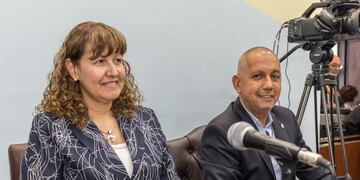 Monica Urquiza - Pablo Villegas Legisladores Tierra del Fuego