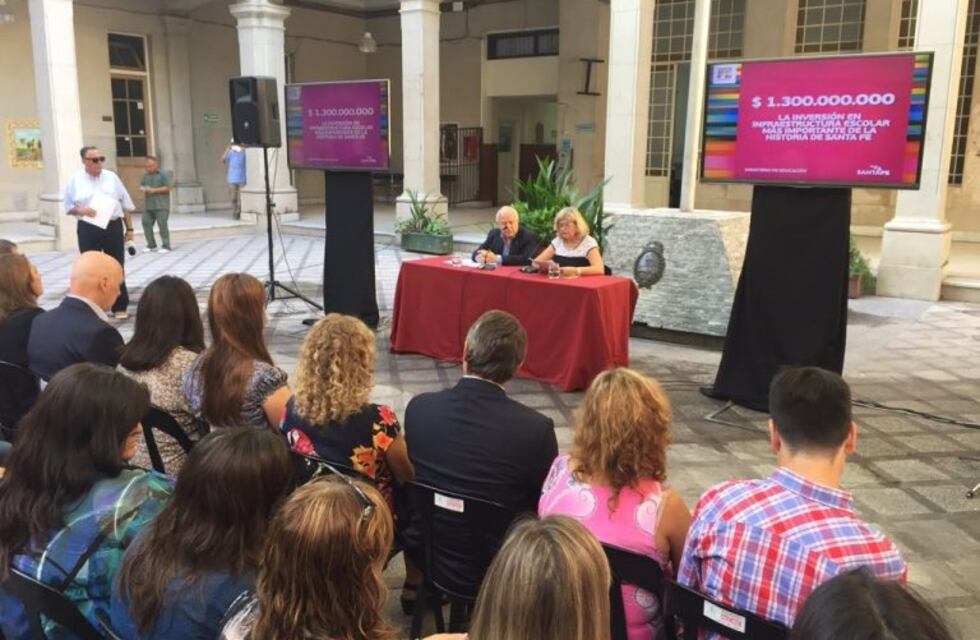 Se presentó el plan de infraestructura escolar para el 2017