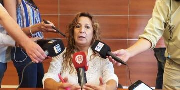 Mónica Jofré, jefa de Epidemiología, dio una conferencia de prensa\u002E