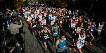 Multitudinaria concurrencia entre deportistas amateurs y profesionales\u002E