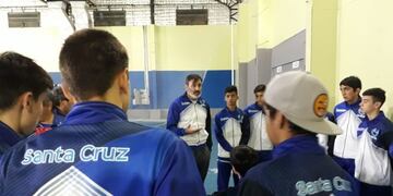 Delegación santacruceña concentró para viajar a los Juegos EPaDe 2018