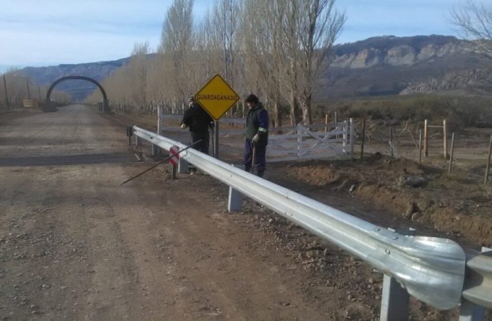 Lago Posadas: señalizan zonas peligrosas