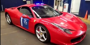 Prefectura suma una Ferrari a su flota de patrulleros