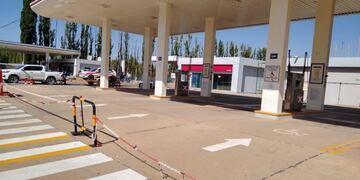 Estación expendedora de GNC en Malargüe