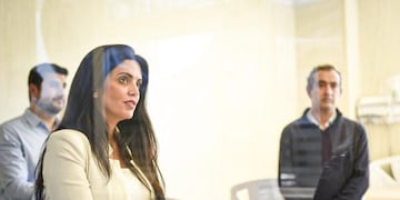 La titular de PAMI, Luana Volnovich, en Rosario (Pami)