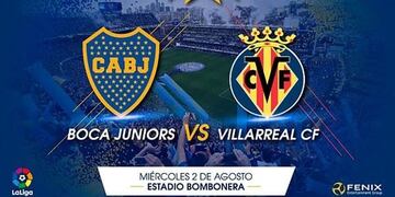 Villarreal metió la pata al anunciar el amistoso con Boca\u002E