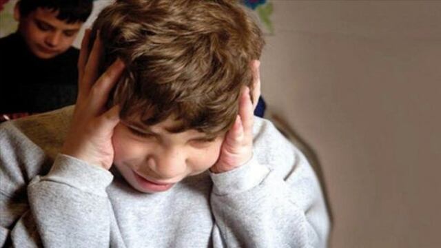 Los niños con discapacidad sufrieron con los estruendos de los fuegos artificiales.