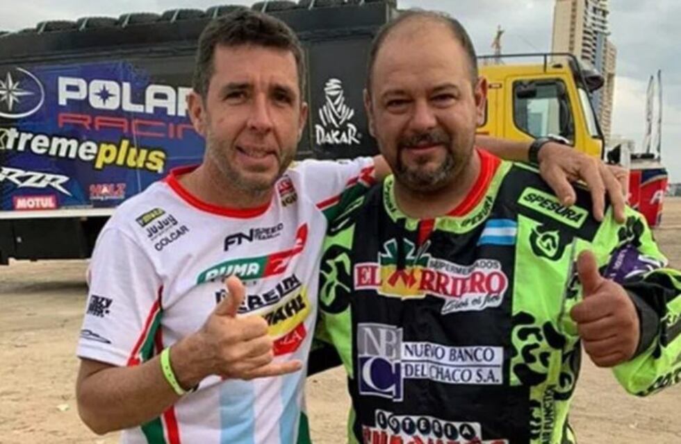Dos chaqueños corren en el Dakar 2020 de Arabia Saudita