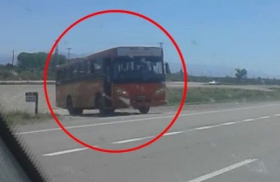 Otra infracción de un micro, esta vez en Ugarteche