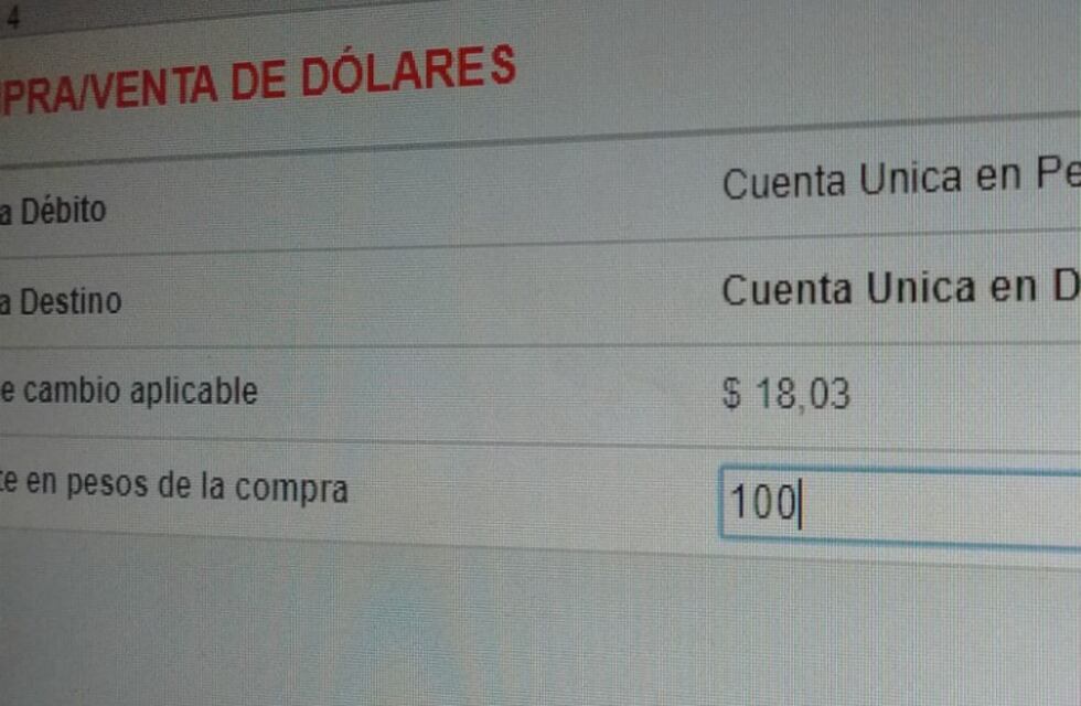 El dólar en Córdoba ya se vende a más de $ 18