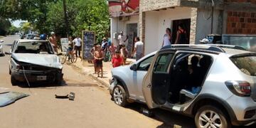 El choque ocurrió este sábado al mediodía\u002E