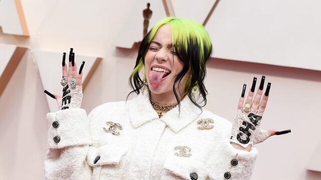 Así lucía antes la cantante Billie Eilish .
