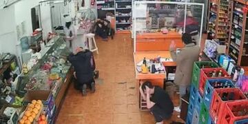 Golpe comando en Santos Lugares (Captura)