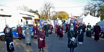 El Ministerio de Salud implementó el plan nacional Detectar la semana pasada en el barrio Domingo Troilo de Villa Constitución\u002E (@minsaludsantafe)