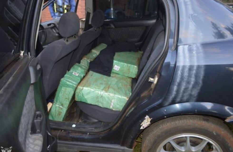 Gendarmería incautó cien kilos de marihuana