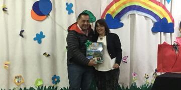 Presentación libro en Los Antiguos